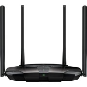Маршрутизатор AX3000 Dual-Band Wi-Fi 6 Router, 574 Mbps at 2.4 GHz + 2402 Mbps at 5 GHz, 4x Fixed External Antennas, 3x Gigabit LAN Ports, 1x Gigabit WAN Port MR80X