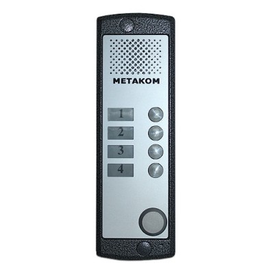 MK4-X-RF Метаком Вызывная аудиопанель