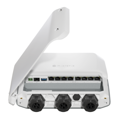 Маршрутизатор RB5009UPr+S+OUT Wired router 2.5 Gigabit Ethernet, Gigabit Ethernet White