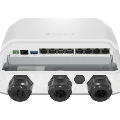 Маршрутизатор RB5009UPr+S+OUT Wired router 2.5 Gigabit Ethernet, Gigabit Ethernet White