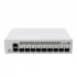 Коммутатор CRS310-1G-5S-4S+IN Cloud Router Switch with 800 MHz CPU, 256 MB RAM, 4xSFP+, 5xSFP cages, 1xGBit LAN port, RouterOS L5, desktop case, rackmount ears, PSU