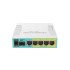 Маршрутизатор hEX PoE 5x Gigabit Ethernet with PoE output for four ports, SFP, USB, 800MHz CPU, 128MB RAM, RouterOS L4