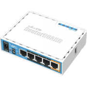 Маршрутизатор hAP ac lite Dual-Concurrent 2.4/5GHz AP, 802.11ac, Five Ethernet ports, PoE-out on port 5, USB for 3G/4G support