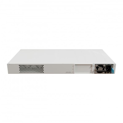 Коммутатор CRS320-8P-8B-4S+RM Cloud Router Switch with dual-core 800 MHz CPU, 256 MB RAM, 98DX226S switch chip, 17 x Gigabit Eth ports (8 x 802.3af/at, 8 x 802.3bt PoE-out), 4 x 10G SFP+ ports, RouterOS L5, 1U rackmount enclosure, 600W PSU