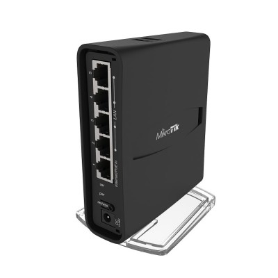 Маршрутизатор hAP ac2 Dual-Concurrent 2.4/5GHz AP, 802.11a/b/g/n/ac, Five Gigabit Ethernet ports, USB for 3G/4G support, universal tower case and IPsec hardware encryption support