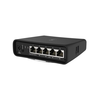 Маршрутизатор hAP ac2 Dual-Concurrent 2.4/5GHz AP, 802.11a/b/g/n/ac, Five Gigabit Ethernet ports, USB for 3G/4G support, universal tower case and IPsec hardware encryption support