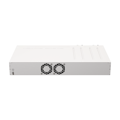 Коммутатор CRS510-8XS-2XQ-IN Cloud Router Switch, a versatile 100 Gigabit switch that offers speed, value, and diverse connectivity options. 2x 100 Gigabit QSFP28 ports, 8x 25 Gigabit SFP28 ports, dual hot-swap power supplies