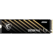 MSI SSD SPATIUM M460, 1000GB, M.2(22x80mm), NVMe, PCIe 4.0 x4, 3D TLC, R/W 5000/4500, IOPs 550 000/950 000, TBW 600, DWPD 0.33, with Heat Sink (5 лет) S78-440L930-P83