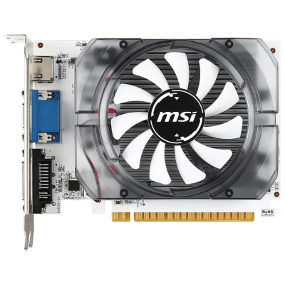 Видеокарта VGA MSI NVIDIA GeForce GT N730-4GD3V2 4GB, DDR3/128-bit, PCIe 2.0, 1xD-Sub, 1xHDMI 1.4, 1xDVI-I, 2-slot N730-4GD3V2