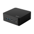 ПК MSI Cubi NUC 1M Intel Core 3 100U(1.2Ghz)/8192Mb/512PCISSDGb/noDVD/Int:Intel® Graphics/BT/WiFi/war 1y/0.625kg/Black/noOS + no KB+M 9S6-B0B111-045