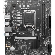 Материнская плата MB MSI INTEL H610 s1700, 2xDDR4(64GB), D-SUB/HDMI 1.4, 1xPCIe 4.0x16, 1xPCIe 3.0, 1xLAN, 4xSATA 6Gb/s, 1xM.2, 2xUSB 3.2, 4xUSB 2.0, 1xPS/2, mATX DDR4