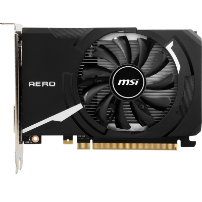 Видеокарта VGA MSI NVIDIA GeForce GT 1030 AERO ITX 2GD4 OC 2GB, DDR4/64-bit, PCIe 3.0, 1xDVI-D, 1xHDMI 2.0, 2-slot OC