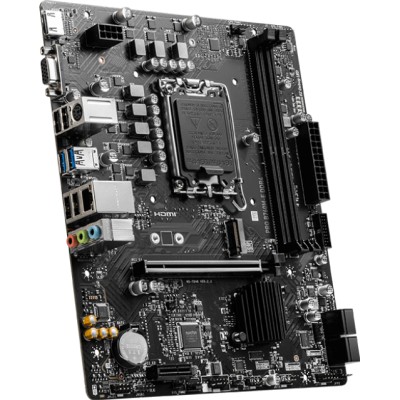 Материнская плата MB MSI INTEL B760 s1700, 2xDDR4(64GB), D-SUB/HDMI 1.4, 1xPCIe 4.0x16, 1xPCIe 3.0, 1xLAN, 4xSATA 6Gb/s, 1xM.2, 2xUSB 3.2, 4xUSB 2.0, 1xPS/2, mATX DDR4