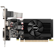 Видеокарта VGA MSI NVIDIA GeForce GT 730 2GB, DDR3/64-bit, PCIe 2.0, 1xD-Sub, 1xDVI-D, 1xHDMI 1.4, 1-slot N730K-2GD3 / LP