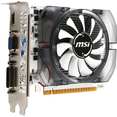 Видеокарта VGA MSI NVIDIA GeForce GT N730-2GD3V3 2GB, DDR3/128-bit, PCIe 2.0, 1xD-Sub, 1xHDMI 1.4, 1xDVI-I, 1-slot N730-2GD3V3