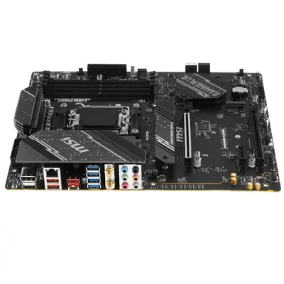 Материнская плата MB MSI AMD B650 sAM5, 4xDDR5(256GB), HDMI 2.1/DP, 1xPCIe 4.0x16, 2xPCIe 3.0, 1xLAN (2.5GbE), Wi-Fi, BT, 4xSATA 6Gb/s, 2xM.2, 1xUSB-C, 7xUSB 3.2, mATX WIFI