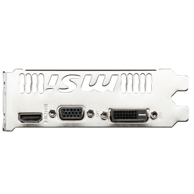 Видеокарта VGA MSI NVIDIA GeForce GT 730 4GB, DDR3/64-bit, PCIe 2.0, 1xD-Sub, 1xDVI-D, 1xHDMI 2.0, 2-slot N730K-4GD3 / OCV1