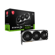 Видеокарта VGA MSI NVIDIA GeForce RTX 4080 SUPER 16G VENTUS 3X OC 16GB, GDDR6X/256-bit, PCIe 4.0, 2xHDMI 2.1, 2xDP, 3.1-slot OC