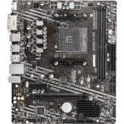 Материнская плата MB MSI AMD A520 sAM4, 2xDDR4(64GB), DVI-D/HDMI 2.1, 1xPCIe 3.0x16, 1xPCIe 3.0, 1xLAN, 4xSATA 6Gb/s, 1xM.2, 4xUSB 3.2, 2xUSB 2.0, 1xPS/2, mATX PRO