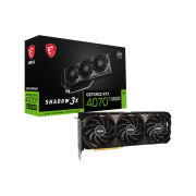 Видеокарта VGA MSI NVIDIA GeForce RTX 4070 Ti SUPER 16G SHADOW 3X OC 16GB, GDDR6X/256-bit, 1xHDMI 2.1, 3xDP, 2.2-slot OC