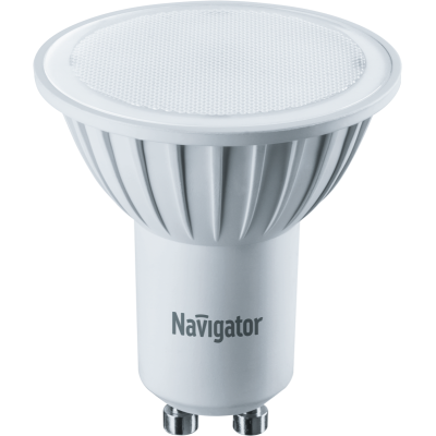 Лампа светодиодная 94 264 NLL-PAR16-5-230-3K-GU10 5Вт 3000К тепл. бел. GU10 360лм 220-240В Navigator 94264