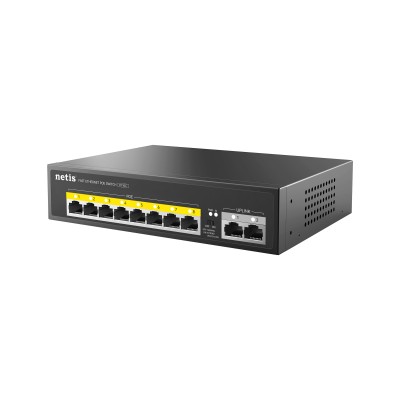 Коммутатор Netis P110C (L2) 10x100Мбит/с 8PoE+ 120W неуправляемый