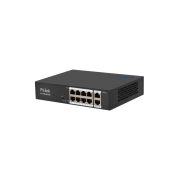 PV-POE08F2WD - 8xPoE 10/100 Мбит/c, 2xLAN 10/100 Мбит/c, бюджет PoE 120, 250 м