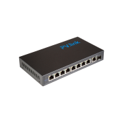 PV-GPOE08G1S1 - 8xPoE 1000 Мбит/c, 1xLAN, 1xSFP 1000 Мбит/c, бюджет PoE 120 Вт