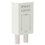 Модуль защиты для реле диод 6-250В DC ONI RPM-B-D-DC6-250V