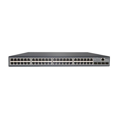 Коммутатор Управляемый L2 коммутатор, 48x1000Base-T, 4x1000Base-X SFP, консольный порт RJ-45, комплект для установки в 19''