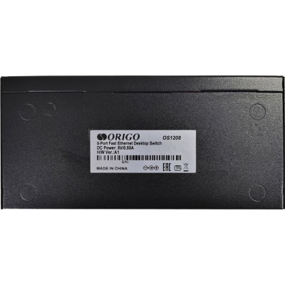 Коммутатор Unmanaged Switch 8x100Base-TX, metal case