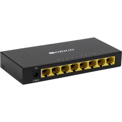 Коммутатор Unmanaged Switch 8x100Base-TX, metal case