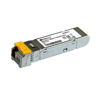 Трансивер OFM331T 20KM WDM SFP transceiver, 1000Base-BX-D, 1000Base-BX-D, Tx:1550 nm, Rx:1310 nm, Single-Mode, 20KM