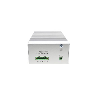 Коммутатор Managed L2 Industrial Fast Ring Switch 8x1000Base-T PoE, 4xCombo 1000Base-T/SFP, PoE Budget 185W, Surge 4KV, -40 to 75°C