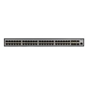 Коммутатор Managed L3 Switch 48x1000Base-T PoE, 6x10GBase-X SFP+, PoE Budget 370W, RJ45 Console, 19''