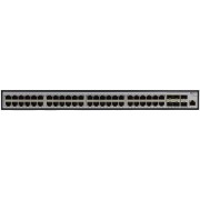 Коммутатор Managed L3 Switch 48x1000Base-T PoE, 6x10GBase-X SFP+, PoE Budget 880W, RJ45 Console, 19''