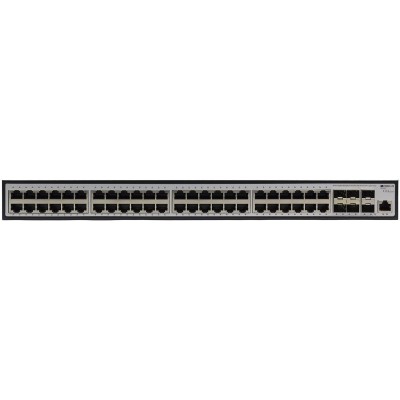 Коммутатор Managed L3 Switch 48x1000Base-T PoE, 6x10GBase-X SFP+, PoE Budget 880W, RJ45 Console, 19''