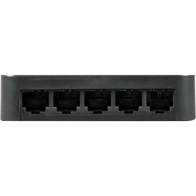 Коммутатор Unmanaged Switch 5x100Base-TX, plastic case