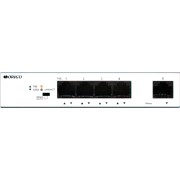 Коммутатор Unmanaged Switch 4x1000Base-T PoE, 1x1000Base-T, PoE Budget 60W, Long-range PoE up to 250m, metal case