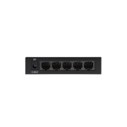 Коммутатор Unmanaged switch, 5x1000Base-T, metal case