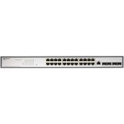 Коммутатор Настраиваемый L2 коммутатор 24x1000Base-T, 4xCombo 1000Base-T/SFP, комплект для установки в 19''