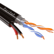 Мульти-кабель Кабель ParLan combi F/UTP2 Cat5e PE 2х1,50 (102071) 200м Паритет