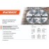 Диск EXPERT алмазный сегментный 350х25.4/20 по бетону PATRIOT 811010009