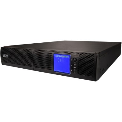 ИБП Powercom SNT-3000, 3000 Вт/3000 ВА, Rack/Tower, 8 розеток IEC320 C13 и 1 розетка IEC320 C19 с резервным питанием, LCD, USB, RS-232, слот под SNMP карту, ШхГхВ 428х635х84 мм, вес 31.3 кг UPS Powercom SNT-3000, 3000 W 3000 VA, Rack Tower, 8 IEC320 C13 s