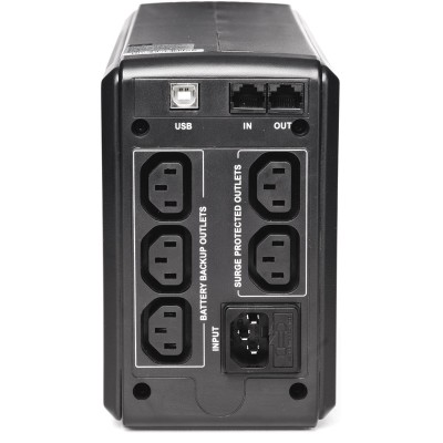 Источник бесперебойного питания Powercom Smart King Pro+ SPT-500 400Вт 500ВА черный UPS Powercom Smart King Pro+ SPT-500 400W 500Va black