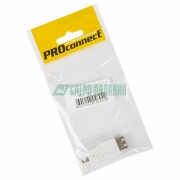 18-1175-9 ∙ Переходник USB PROconnect, гнездо USB-A - штекер mini USB 5pin, 1 шт., пакет БОПП