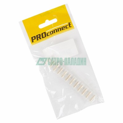 07-5004-9 ∙ Колодка клеммная КВ-4 PROconnect, 3А, 4 мм², индивидуальная упаковка, 1 шт.