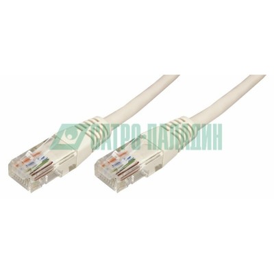 18-1007 ∙ Патч-корд U/UTP, категория 5e, RJ45-RJ45, неэкранированный, PVC серый, 5 м Rexant ∙ кратно 10 шт