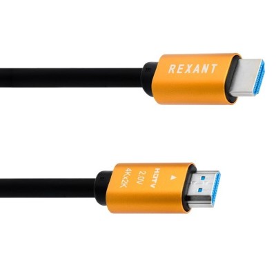 17-6103 ∙ Кабель HDMI - HDMI 2.0 длина 1,5м, Gold Rexant