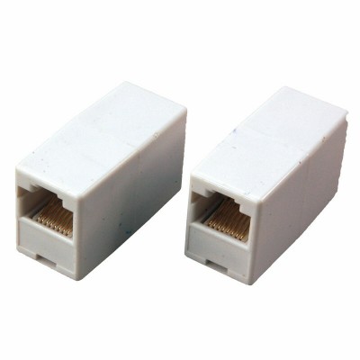 06-0111-A ∙ Переходник сетевой LAN, (гнездо 8Р8С (Rj-45) - гнездо 8Р8С (Rj-45)) Rexant ∙ кратно 10 шт